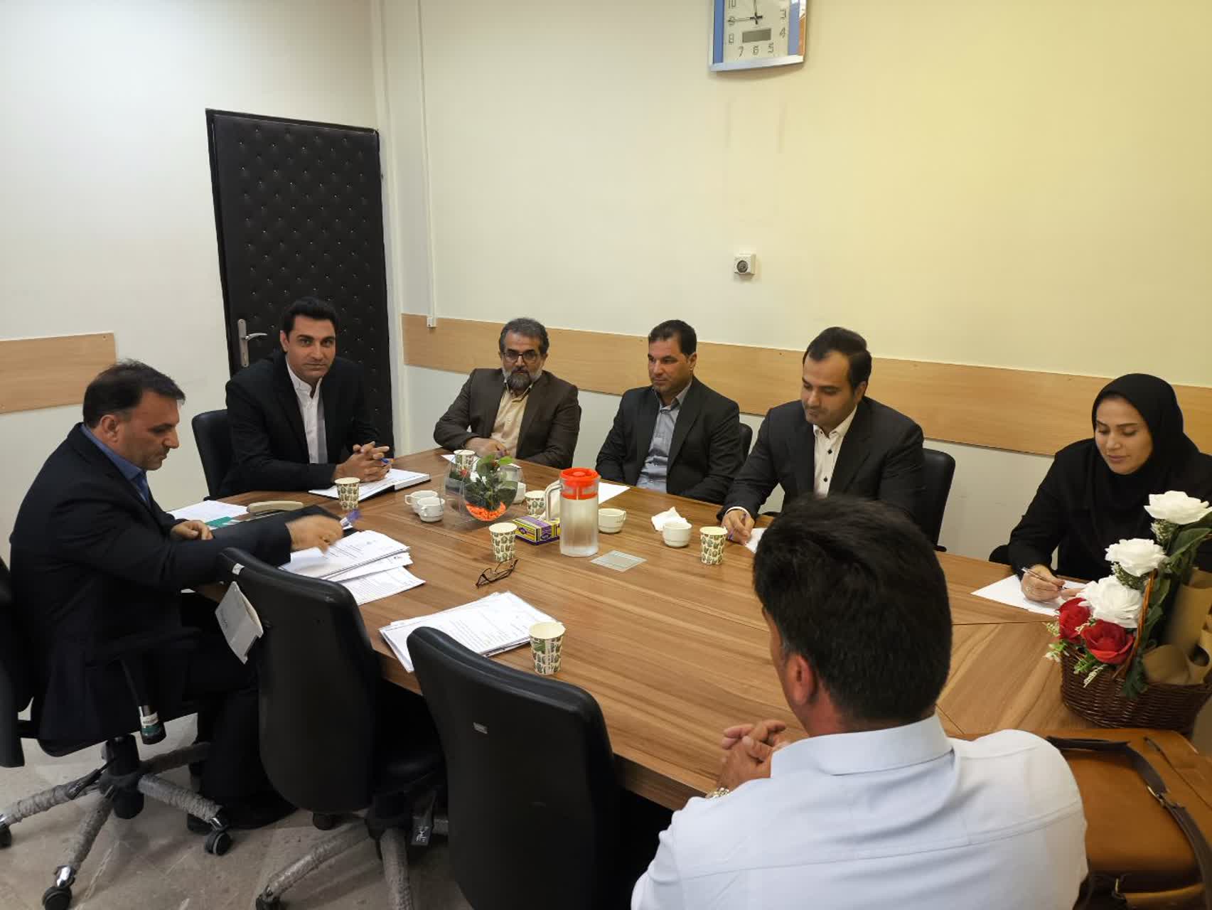نشست-مدیر-کل-دفتر-امور-روستایی-با-شرکت-های-بیمه-ای-استان-برای-بیمه-منازل-روستایی
